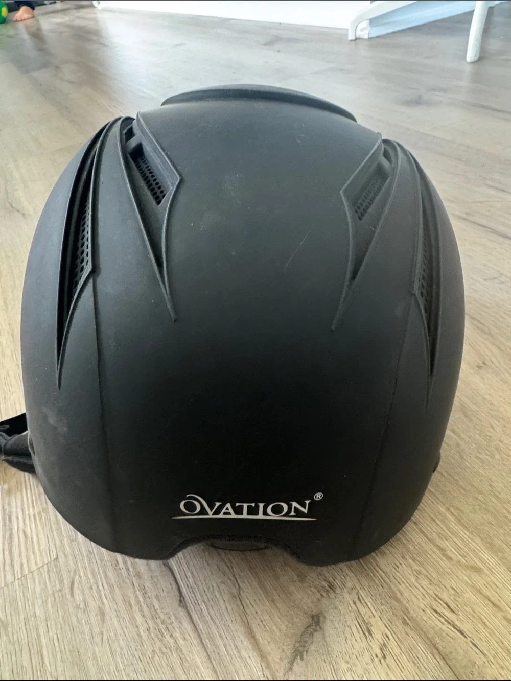 OV Matte Black Equestrian Riding Helmet